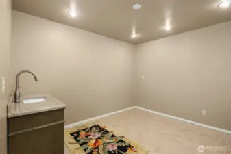 Ideal ADU kitchenette, just add appliances.