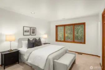 Plenty of storage in this bedroom