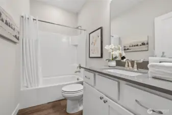 Full second bathroom