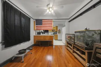 Floors are AI edited to show if refinished