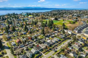 A short distance away to parks, playfields, and schools.