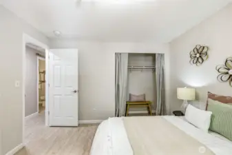 Another view of the 4th bedroom.