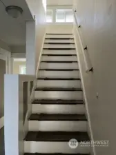 Stairs leading to upstairs