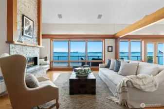 Luxurious interiors and the views.... flat out spectacular.