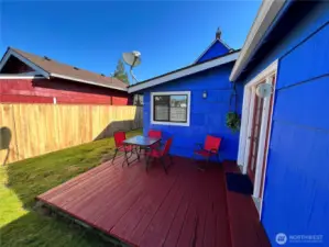Back patio