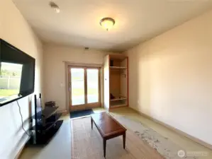 Bedroom With Outside Access