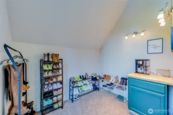 Primary Bedroom Sitting room or second walk in closet