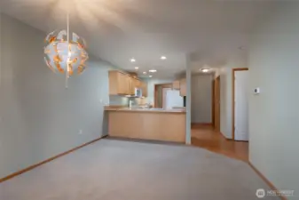 Dining Area and Kitchen