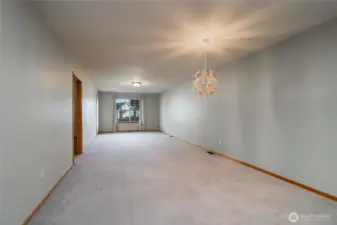 Dining Area and Living Room