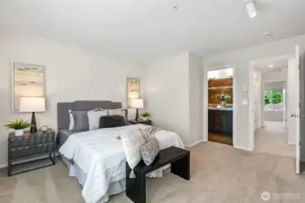 Primary suite.