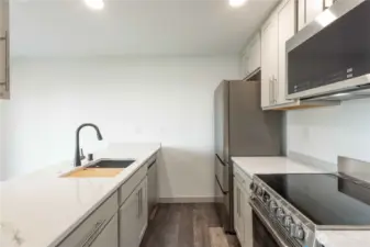 Soft close cabinets