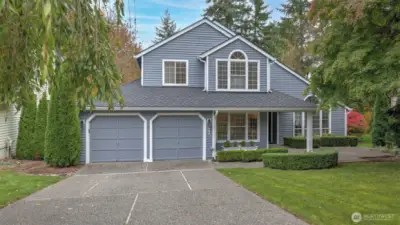 Built in 1987 by Conner Const.  The home and lot are stunning and perfectly cared for and improved over the years.  The crawl space is tall enough to create a small basement.  The oversize den could change a half bath into a 3/4 bath with sharing a portion of the den and the current half bath.  This would allow for a main floor bedroom with a 3/4 bath.  There is a new roof, installed 2 years ago and full house air conditioning jusrt4 years ago.