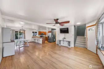 main floor open plan