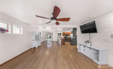 main floor open plan