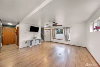 main floor open plan