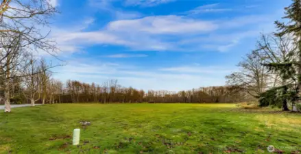 Across the street Lincoln Greens park