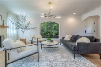 Living Room on the Main Floor