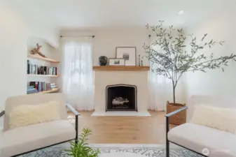 Living Room on the Main Floor