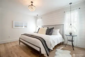 Primary bedroom on the Main Floor