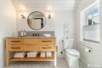 Upstairs Hall Bath Vanity