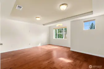 Upstairs Family Room.