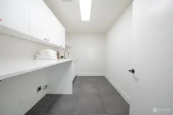 Generously size laundry room conveniently located on 2nd floor