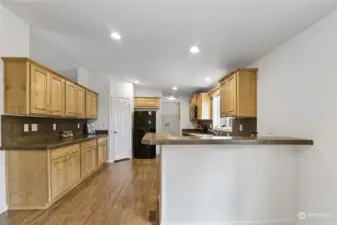 Breakfast bar!