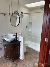 Other view of the large in-suite bathroom
