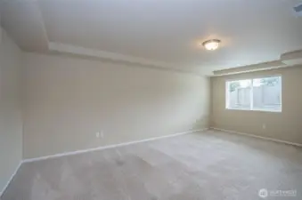 Primary suite with room to relax and unwind