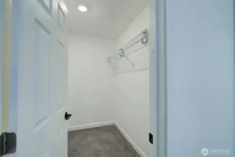 Primary walk in closet