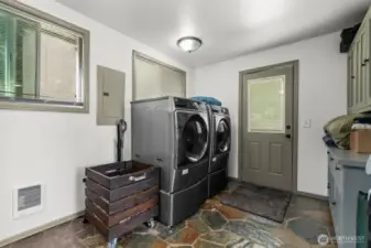 laundry off kitchen