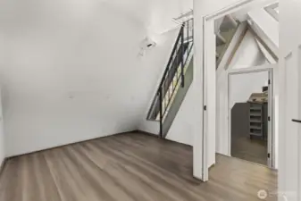 loft area for extra living room