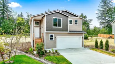 Photographs are for illustrative purposes only. Features, finishes, interior/exterior colors, landscaping and floorplan shown may vary from actual homes built.