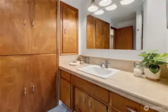 Main level bathroom.