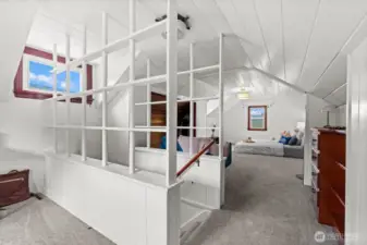 Finished attic