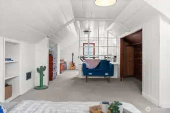 2nd bedroom in finished attic