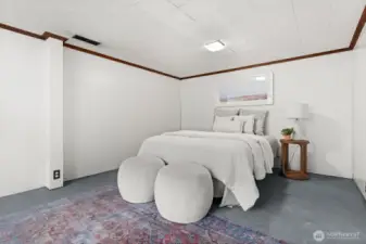 3rd Bedroom in basement