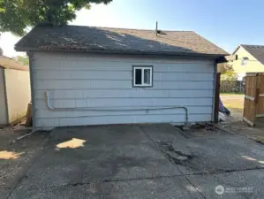 ADU, back view of buildig