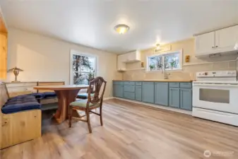 Ample cupboard space