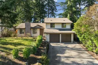 This home is tucked up and away from the road, giving you additional privacy.