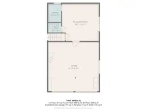 This is the daylight basement and garage.