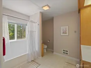 Full Bathroom #3 upstairs near Bedrooms.