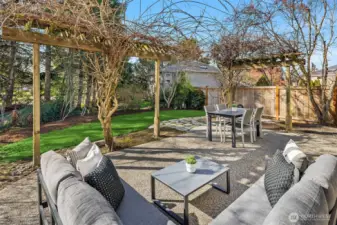 West facing with lots of sunlight.