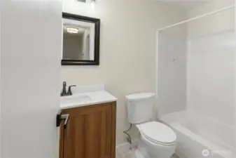 Full Bath Upstairs..Restored Bathrooms.