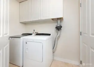 Laundry Room and washer/dryer stay with home.