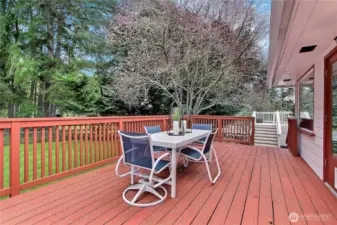 300sf refurbished deck!
