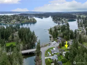 A higher altitude look at Henderson Bay