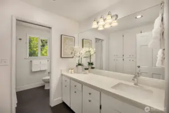 Guest bath - upper level