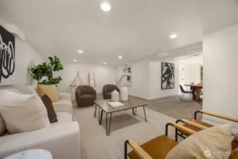 Spacious Bonus Room in Daylight Basement