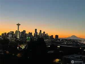 evening..... from the rooftop deck